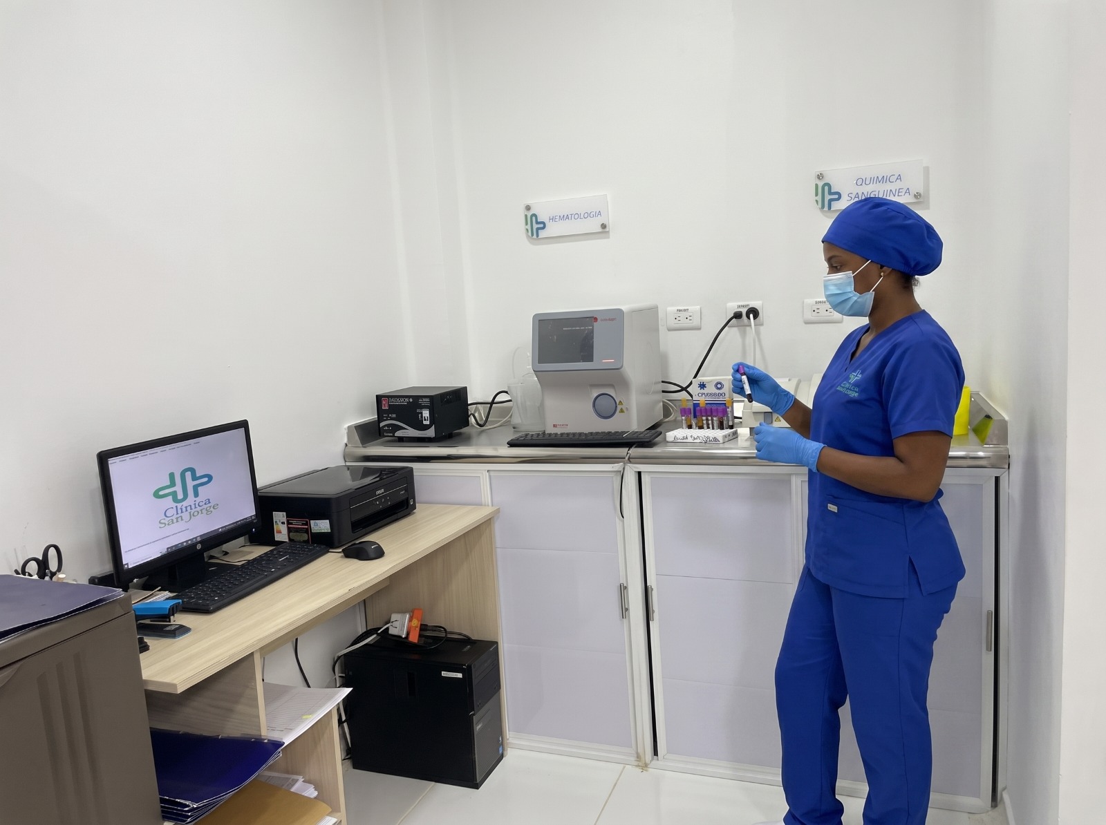 Área de laboratorio